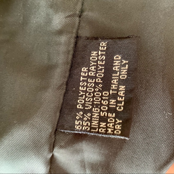 Kasper double-row gold button chain jacket black Size 6 - Picture 4 of 4